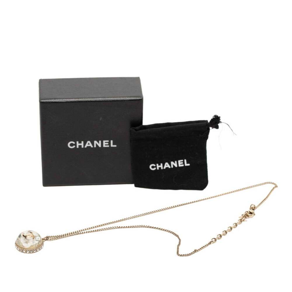 CHANEL Gold Logo Necklace - Picture 6 of 6